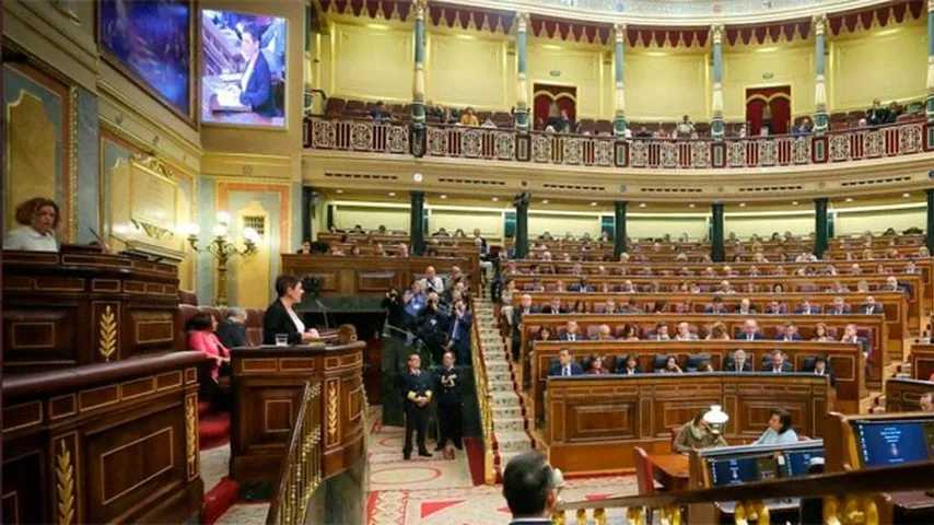 Bildu generó una gran bronca en el Congreso de los Diputados. (Foto: @Congreso)