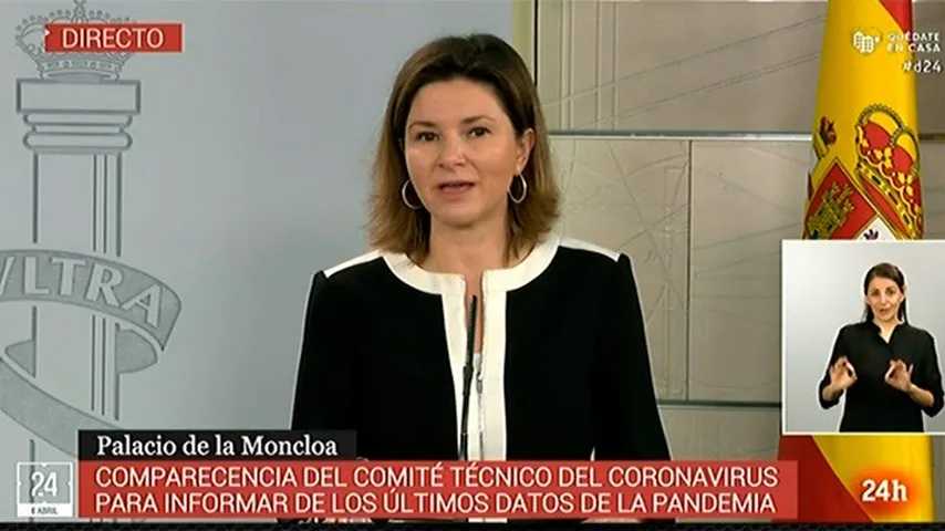 Los datos algo más esperanzadores del Comité en este lunes. (Foto: RTVE)